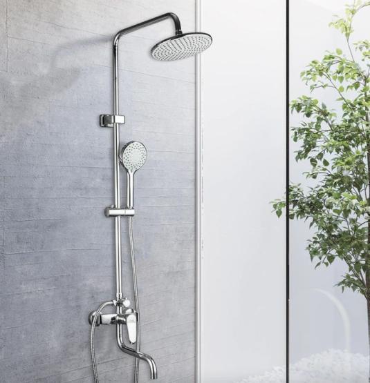 Душевая система Frap F2427 для ванны хром