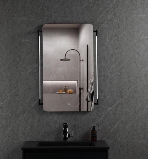 Зеркало ESBANO ES-3732H2D Антизапотевание LED подсветка 60х80х10