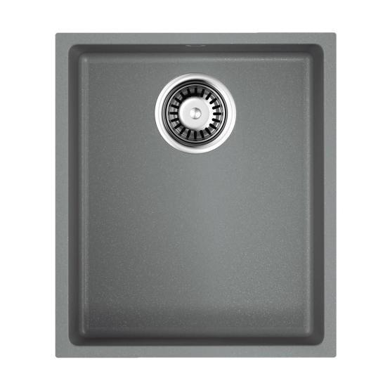 Кухонная мойка Omoikiri Bosen 38-U-GR Tetogranit/leningrad grey 4993538