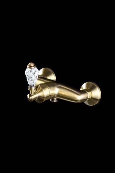Смеситель для душа Boheme Vogue Crystal 204-CRST бронза