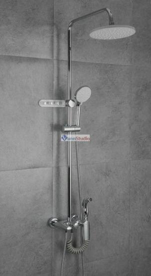 Душевая система Frap F24004 хром для ванны