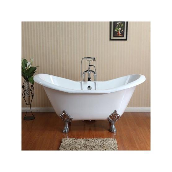 Ванна Magliezza Julietta-CR 183х78 см чугунная ножки хром