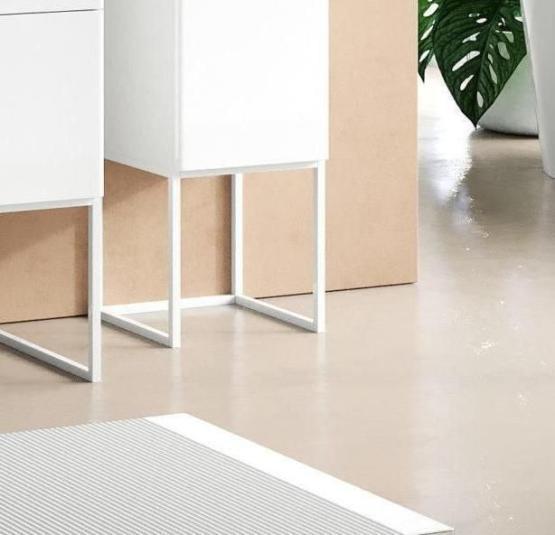 Рама пенал Лира белый гл. SANVIT  30 напольная Белый