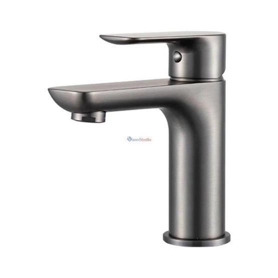 Смеситель для раковины Gappo G1048-9 Оружейная сталь