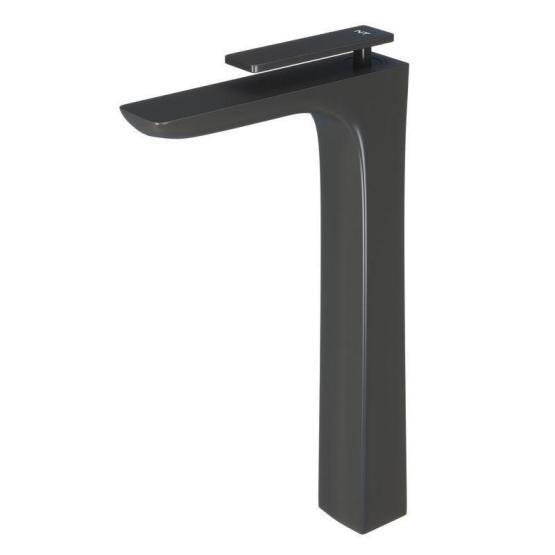 Смеситель NT BAGNO NT7801Н TIRSO H для раковины черный матовый
