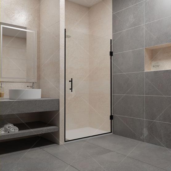 Душевая дверь RGW PA-06B Passage Easy Clean 80 см Черный профиль
