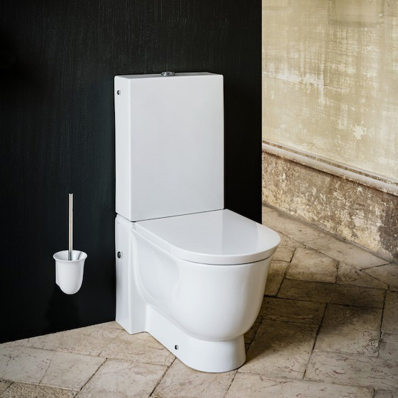 Laufen New Classic Унитаз моноблок безободковый 700х370х430 мм, выпуск универсальный, цвет белый