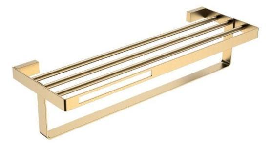 Полка для полотенец Boheme 10947-MG Серия Q MattGold