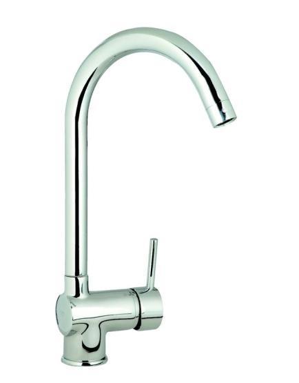 Смеситель для кухни GPD ESPINA MTE70 хром