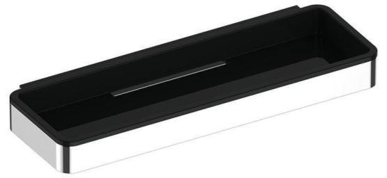 Корзинка для душа Keuco Plan 14958010038 хром/светло-серый (RAL 7035)