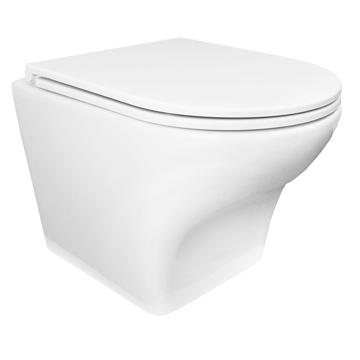 Унитаз подвесной AZARIO Porta 520х360х375 быстросъемное сиденье ...