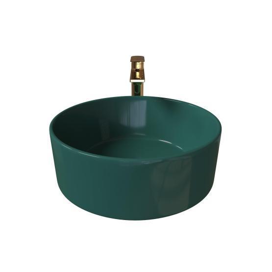 Раковина Grossman GR-3013OLM (400*400*120) светло-зеленая матовая