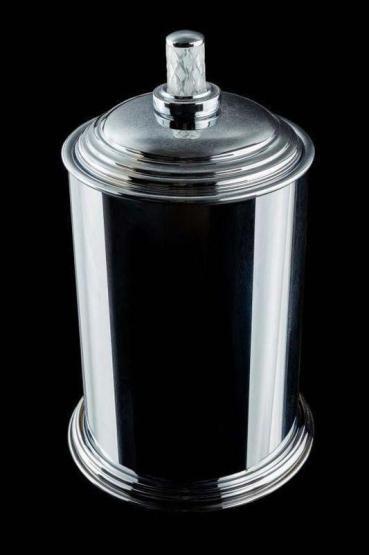 Ведро для мусора Boheme 10907-CRST-CH Серия Murano Cristal хром