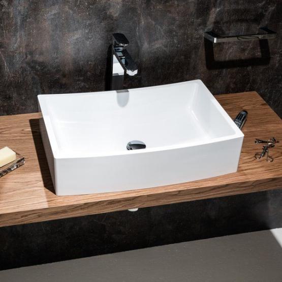 Умывальник Ravak FORMY 02 500 D белый со скрытым переливом XJM01250000