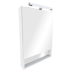 Зеркальный шкаф 70 Roca Gap ZRU9302749 белый