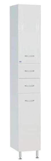 Пенал-35 Bellezza Уют с 2 ящ. без б/к белый Н