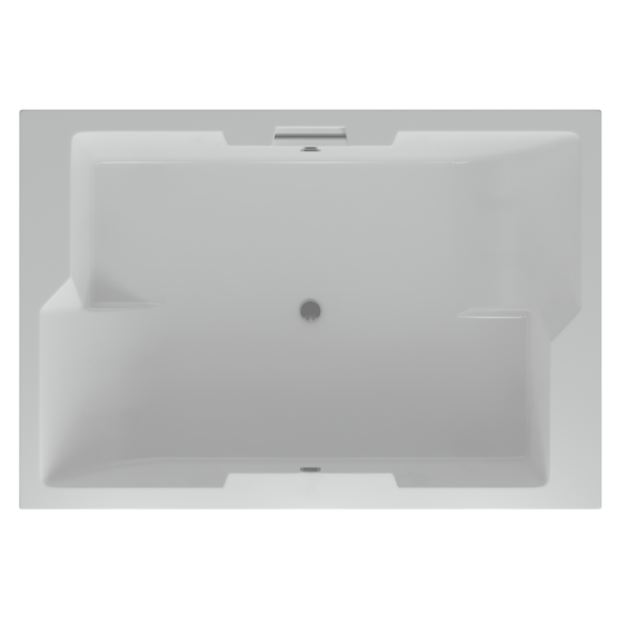 Ванна АКВАТЕК Дорадо 190x130 без гидромассажа с фронтальным экраном