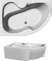 Акриловая ванна Vayer Azalia 170x105 L