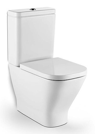 Крышка для унитаза Roca The Gap 801730004 петли хром