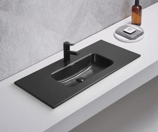 Раковина Gid Bm9010s встраиваемый 101,5 Черный матовый