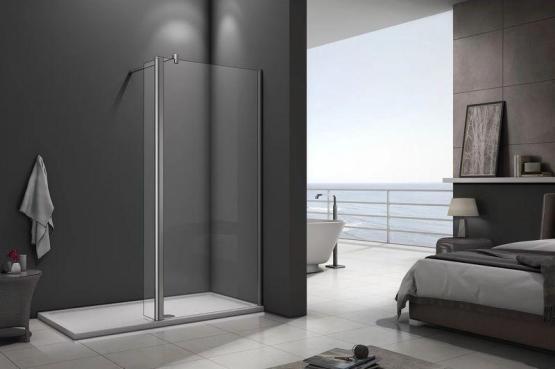 Душевой уголок GOOD DOOR WALK IN SP2-90-C-CH 90x90 прозрачное