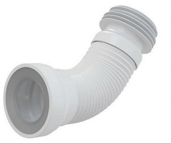 Гофра Alcaplast A97 фановая труба для унитаза, гибкая