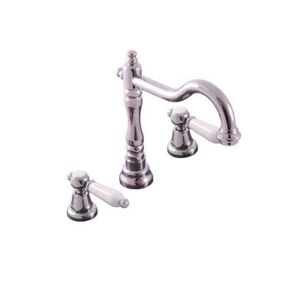 Смеситель на 3 отверстия Rav Slezak Morava Retro MK532.5 хром