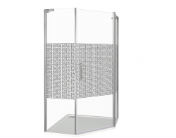 Душевой угол GOOD DOOR Fantasy PNT-90-F-CH 90x90 см