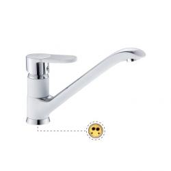 Смеситель Potato P42223-7 для кухни, белый