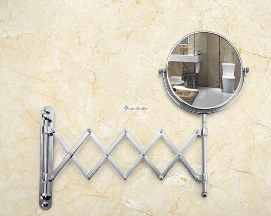 F6408 Косметическое зеркало Frap с увеличением настеное