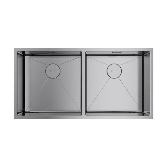 Кухонная мойка Omoikiri Taki 86-2-U/IF-IN нерж.сталь/нержавеющая сталь 4993791