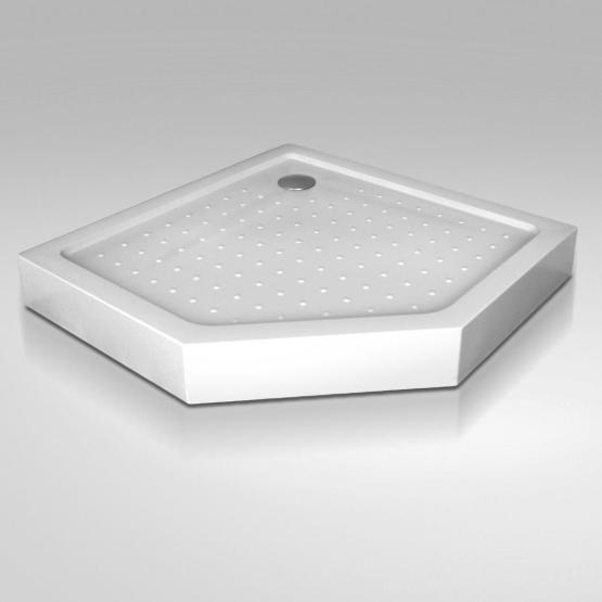 Душевой поддон трапеция RGW LUX/TN-TR (Литой экран) 900x900 16180599-41 акрил