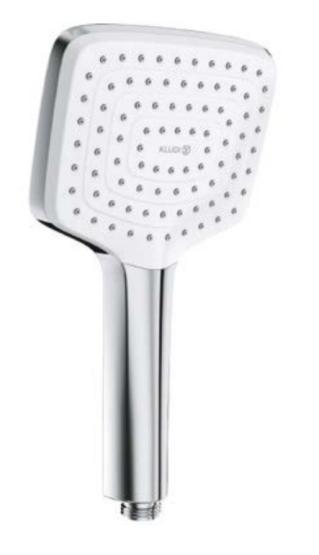 Душевая лейка 1S Kludi Freshline 6450005-00 13.5x24.5 см, хром/белый