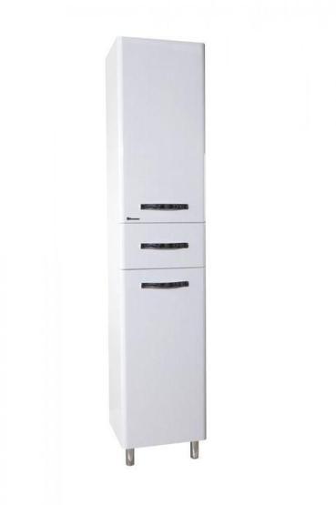 Пенал-35 Bellezza Анкона R с 1 ящ. c б/к белый Н