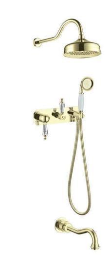 Душевая система Boheme Imperiale Ripresa золото/Swarovski 328