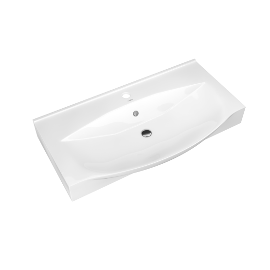 Раковина Kirovit Элвис 85 см подвесная