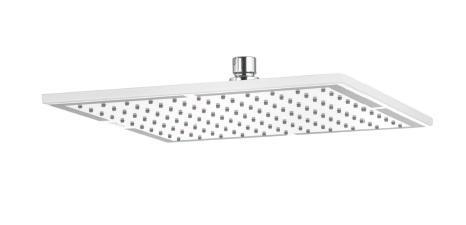 Верхний душ Kludi A-Qa 6443091-00 30x30 см квадратный, плоский 8 мм, цвет белый