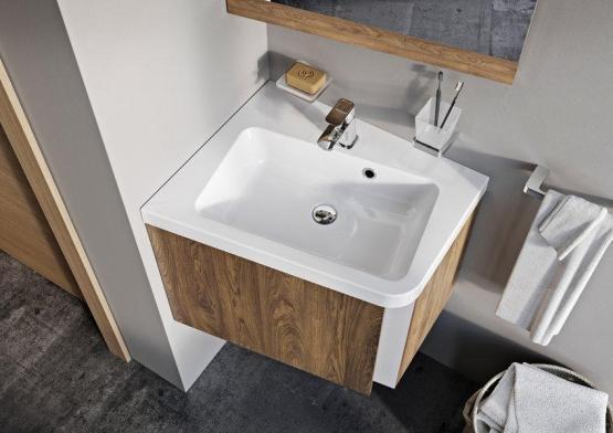 Тумба под умывальник Ravak Ravak SD 10° 550 L тёмный орех