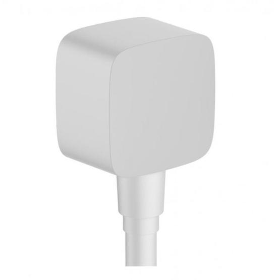 Hansgrohe 26457700 FixFit E шланговое подсоединение, матовый белый