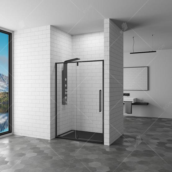 Душевая дверь RGW Stilvoll SV-03B 120 см стекло прозрачное/профиль черный 06320312-14