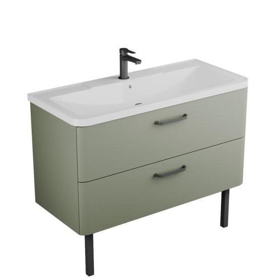 Тумба Veneciana TIBR 100 под умывальник Atlantica 100 олива