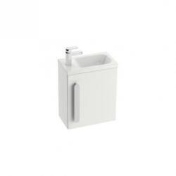 Тумба под умывальник SDU 400 Ravak Chrome белая/белая