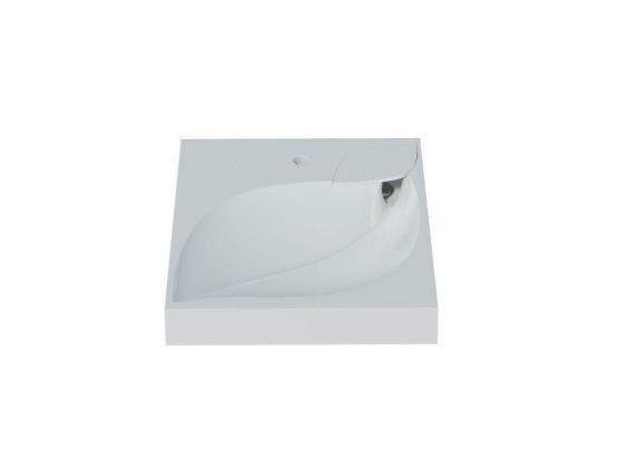 Раковина Madera над стиральной машиной List 60*60 с кронштейнами