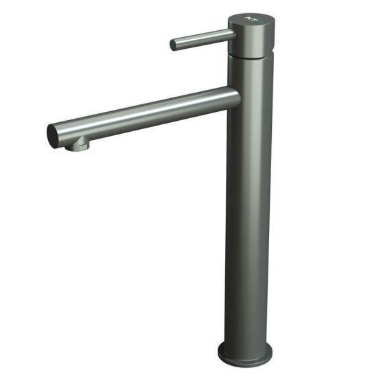 Смеситель NT BAGNO NT2201Н ARINO H для раковины серый матовый