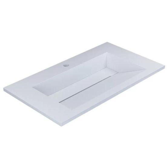Раковина Uperwood Next 80 см, прямоугольная, белая