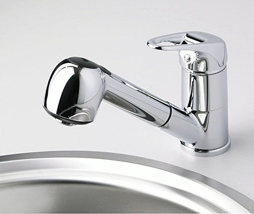 Смеситель Wasserkraft Oder 6365 для кухни с выдвижной лейкой