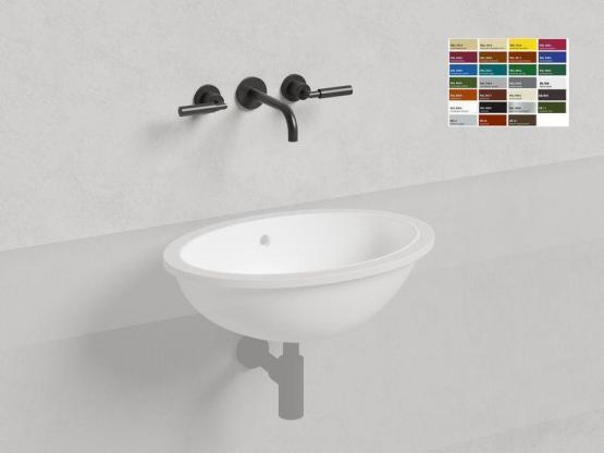 Раковина Salini MAREA 12 S-Sense покраска RAL матовая 55x38 1101109MF встраиваемая