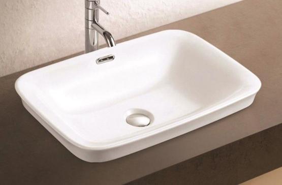 Раковина Ceramalux Серия N 78444 58x40 на столешницу