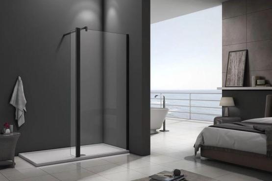 Душевой уголок GOOD DOOR WALK IN SP2-80-C-B 80x90 прозрачное