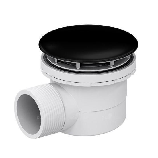 Сифон для душевых поддонов RGW Velplex QYD-06 Черный  18241106-04